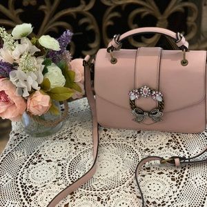 Authentic Aldo Pink Crossbody Handbag NWOT! Mint!
